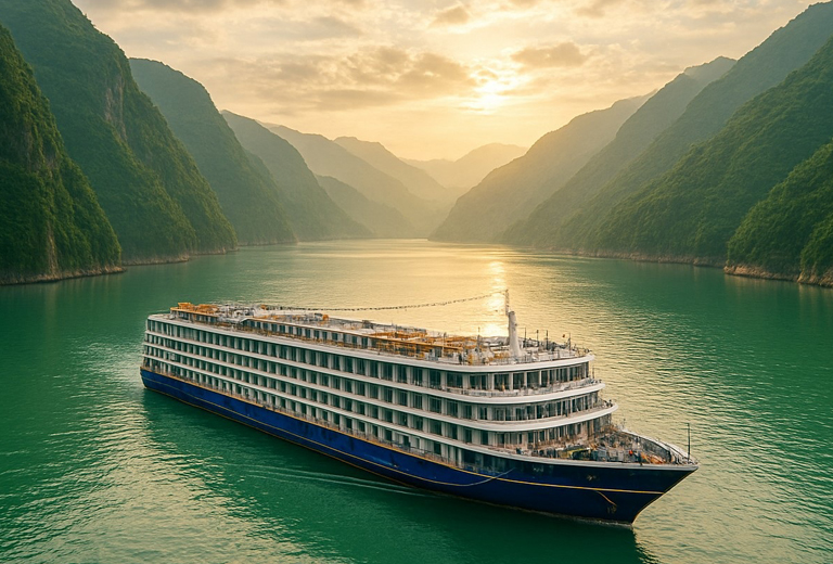 《文化參訪團》唯美三峽８日<下水>－美維凱璇新郵輪、武隆天坑、五星喜來登