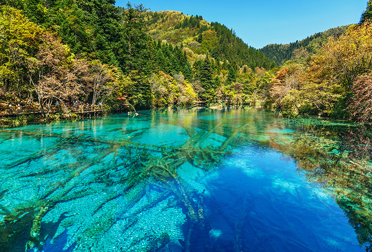 《文化參訪團》風華再現九寨溝８日-黃龍、鶴鳴品茗川劇、三排車、４晚品牌酒店