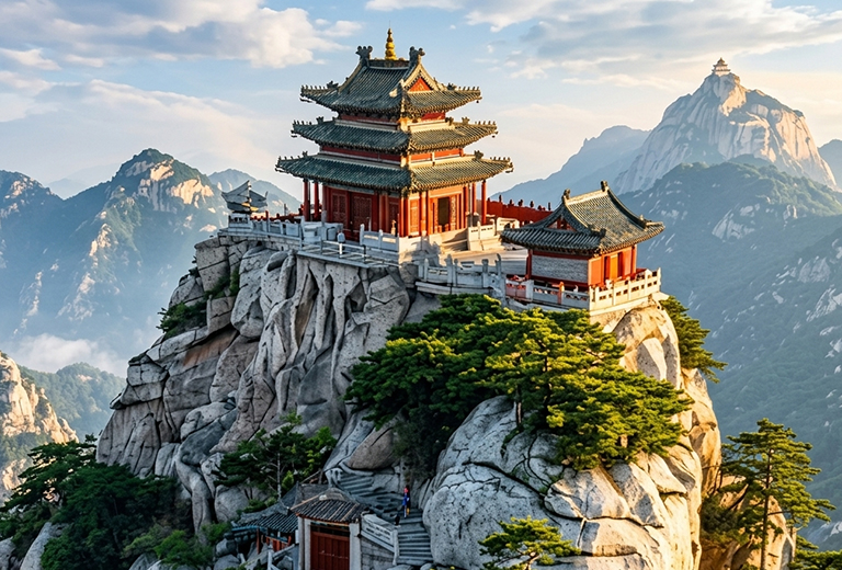 《文化參訪團》優旅選山東8日－泰山、孔府、蓬萊閣、雲上海天、蒸氣海鮮餐、青島涵碧樓