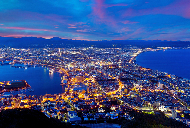 北海道函館百萬夜景+田中酒廠+昭和新山+大小沼公園+羊蹄山名水公園+函館朝市+三大蟹和牛酒水溫泉美食六日(酷航)