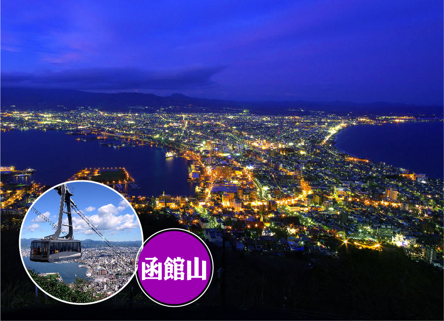 夢幻北海道三溫泉5日.函館百萬夜景纜車.洞爺彩燈燦爛.札幌白色燈節.尼克斯海洋企鵝.浪漫小樽運河