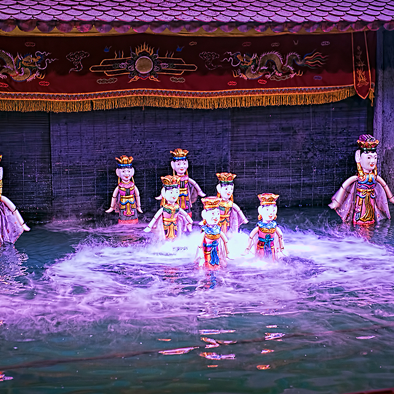 河內 ｜水上木偶戲