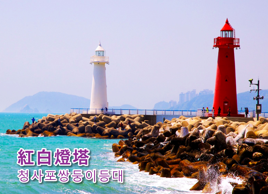 享樂釜山４日(彩妝1站)~國立海洋博物館.白險灘文化村.海雲台海岸列車.韓版櫻木花道鐵道.松島龍宮雲橋.甘川文化村.西面